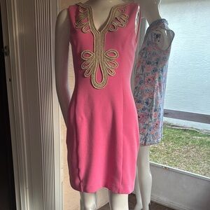 Lilly Pulitzer Elegant Pink Sleeveless Dress